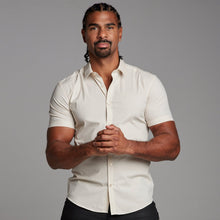 Load image into Gallery viewer, Father Sons Super Slim Stretch Classic Sand Short Sleeve - FS239