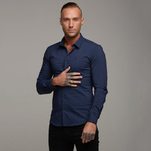 Load image into Gallery viewer, Father Sons Super Slim Stretch Classic Navy - FS143