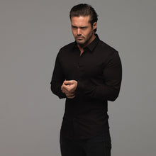 Load image into Gallery viewer, Father Sons Super Slim Luxe Ultra Stretch Classic Black - FS214