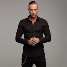 Load image into Gallery viewer, Father Sons Super Slim Luxe Ultra Stretch Classic Black - FS214