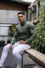 Load image into Gallery viewer, Father Sons Super Slim Stretch Khaki Denim Long Sleeve - FS211