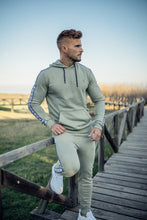 Load image into Gallery viewer, Father Sons Tapered Olive Hoodie Top - FSM003