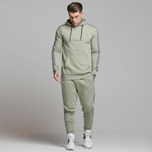 Load image into Gallery viewer, Father Sons Tapered Olive Hoodie Top - FSM003