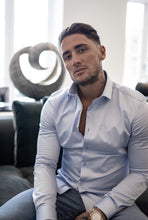 Load image into Gallery viewer, Father Sons Slim Sateen Classic Light Blue Long Sleeve - FS551