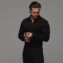 Load image into Gallery viewer, Father Sons Super Slim Luxe Ultra Stretch Classic Black -  FS214
